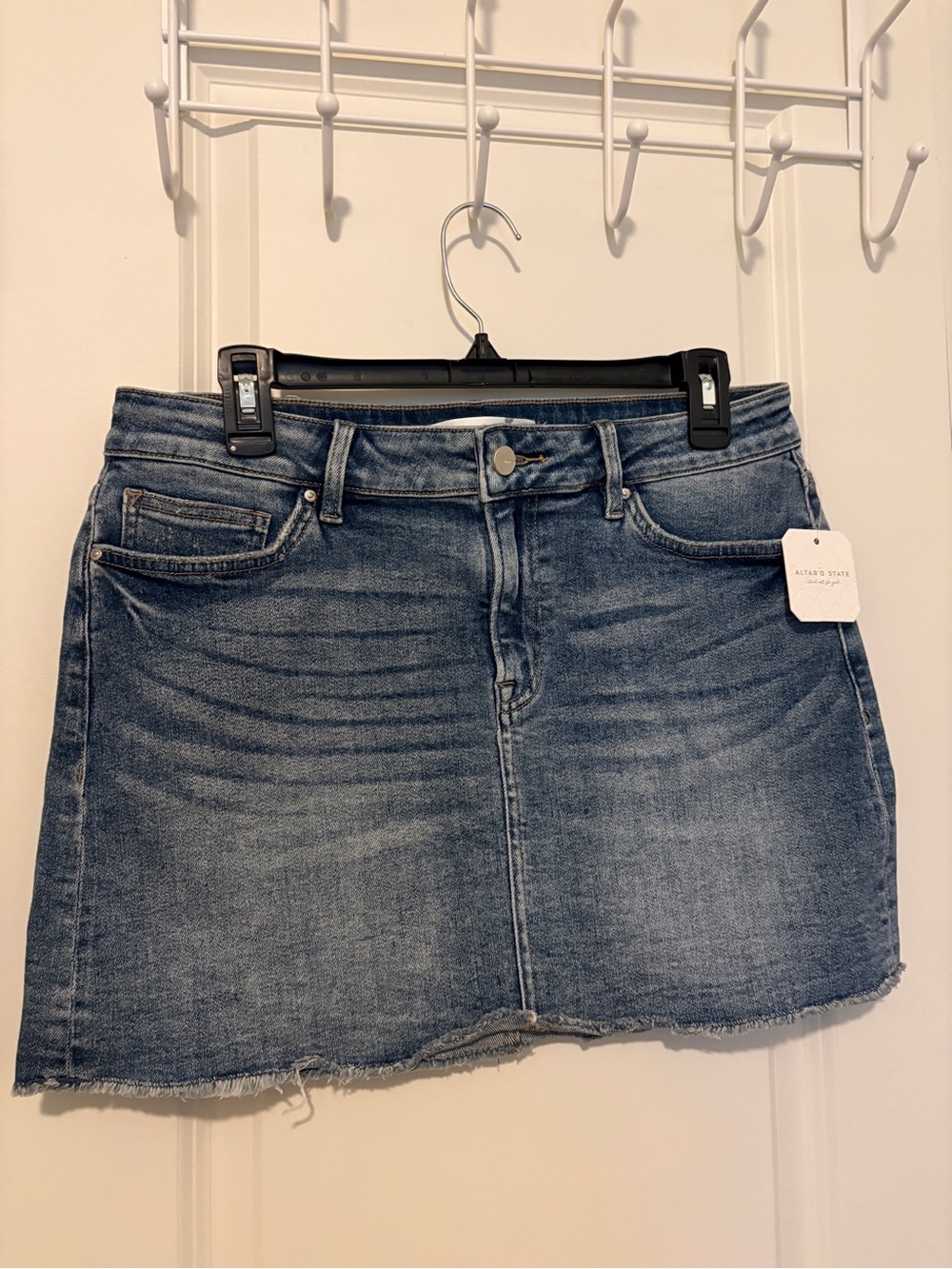 Altar’d State Denim Mini Skirt
